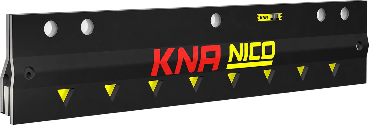Kueper NICO Ni-Hard combination snowplow blade